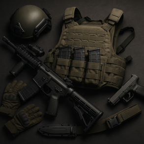 Taktisk Militær- Jagt og Skytteudstyr