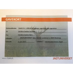 Gavekort