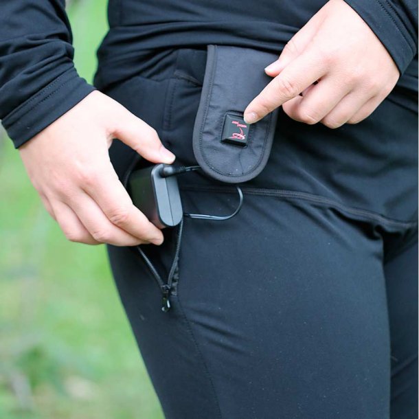 Nordic heat lange underbukser (Batteri Opvarmet)