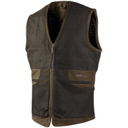 Angus Skindvest Green/Brown