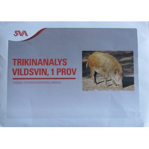 Trikiner/ Trikintest / Trikinkit til Vildsvin/ Trikinpr�ve/ Trikinkit/Tilbud V/5stk