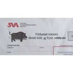 Trikiner/ Trikintest / Trikinkit til Vildsvin/ Trikinpr�ve/ Trikinkit/Tilbud V/5stk