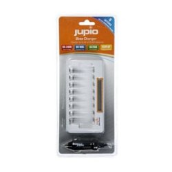 Hurtig Oplader til 8 stk AA eller AAA batterier