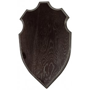 Hjorteplade Mrkt Tr (36 x 20 cm)