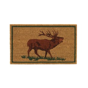 Drmtte med Kronhjortemotiv