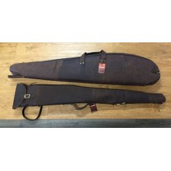 Riffelfoderal i fedtgarvet lder(125 Cm)