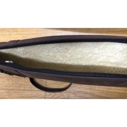 Gevrfoderal i fedtgarvet lder(125 Cm)