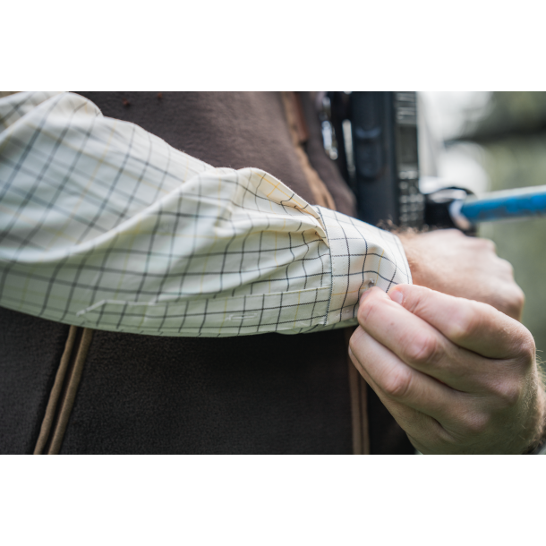 Portfield skjorte Mandarin check,M