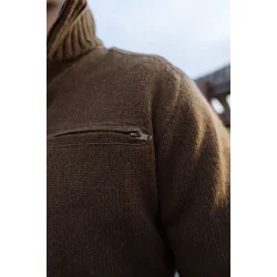 Annaboda WSP strikket halvt lynl�s Willow green