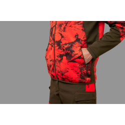 Hrkila Wildboar pro Camo fleece jakke MSP AXIS