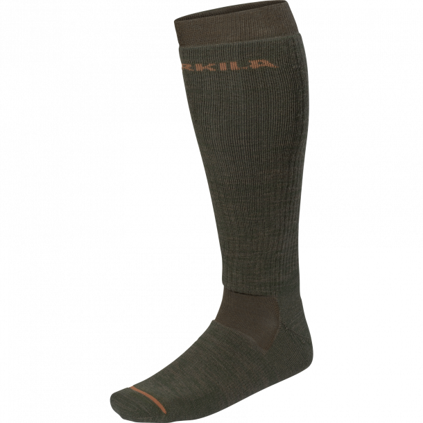 Hrkila pro hunter long socks willow green/shadow brown