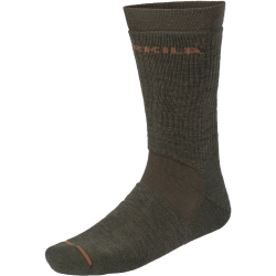 Hrkila pro hunter short socks willow green/shadow brown