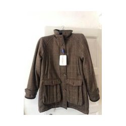  Dame Laksen tweed skydejakke 