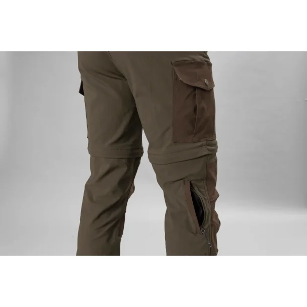 Birch Zip-off Bukser Grizzly Brown