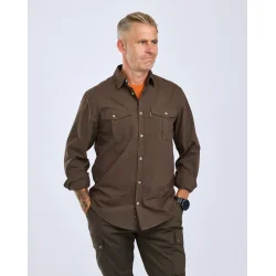 Pinewood� InsectSafe Poplin Long Sleeve Shirt Ms