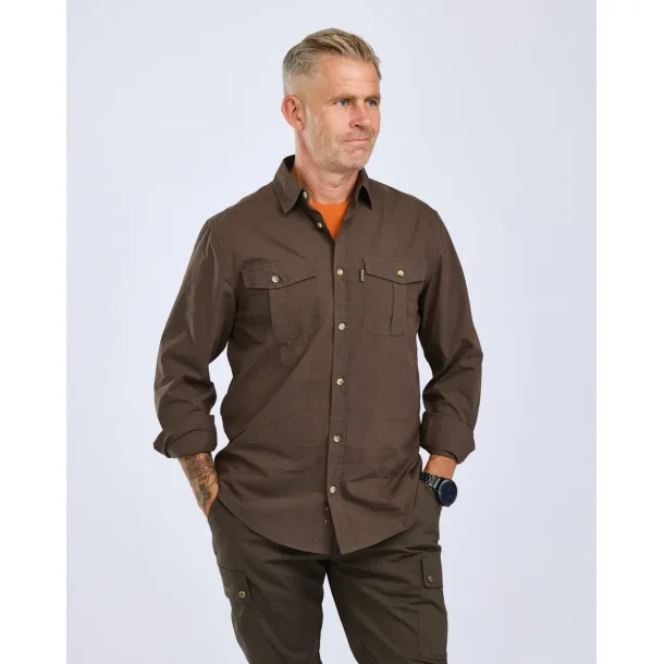 Pinewood� InsectSafe Poplin Long Sleeve Shirt Ms
