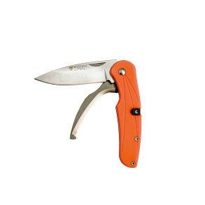 Wildtech foldekniv m. opbrkkerblad. Orange