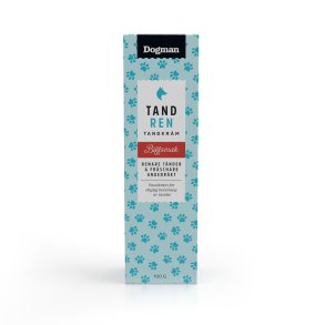Dogman tand ren, tandcreme 