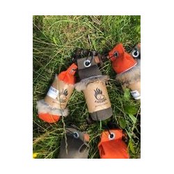 Firedog dummy med kanin pels 