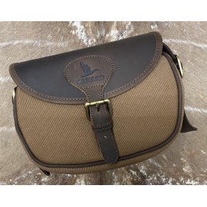 Ganard Patrontaske i Canvas og Lder