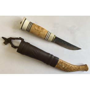 Brisa Kniv Erpuu Puukko 95 Birch Antller