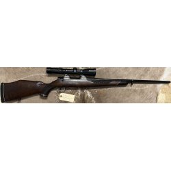 Brugt Sauer 80 LUX .243win Med kikkert SxB 1,5-6x42 incl EAW Sving montage