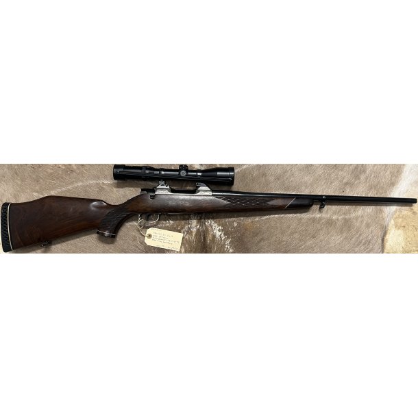 Brugt Sauer 80 LUX .243win Med kikkert SxB 1,5-6x42 incl EAW Sving montage