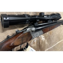 Drilling Simon Suhl .16/70 + .30-06 + .22WM incl EAW sving montage m snelle