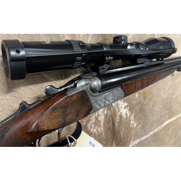 Drilling Simon Suhl .16/70 + .30-06 + .22WM incl EAW sving montage m snelle