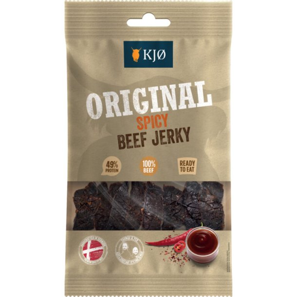 KJ� Beef Jerky "Spicy"