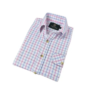 B�rne skjorte  pink/blue