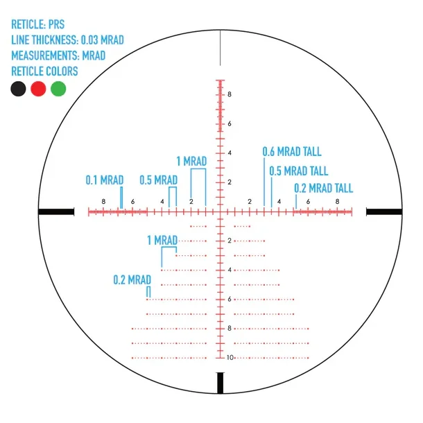 Sightmark Latitude 6.25-25x56 PRS Riflescope