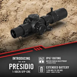 Sightmark Presidio 1-10x26 SFP
