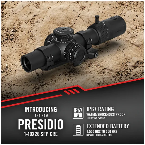 Sightmark Presidio 1-10x26 SFP