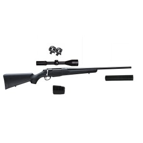 Tikka T3x Lite Pakke med dmper og kikkert