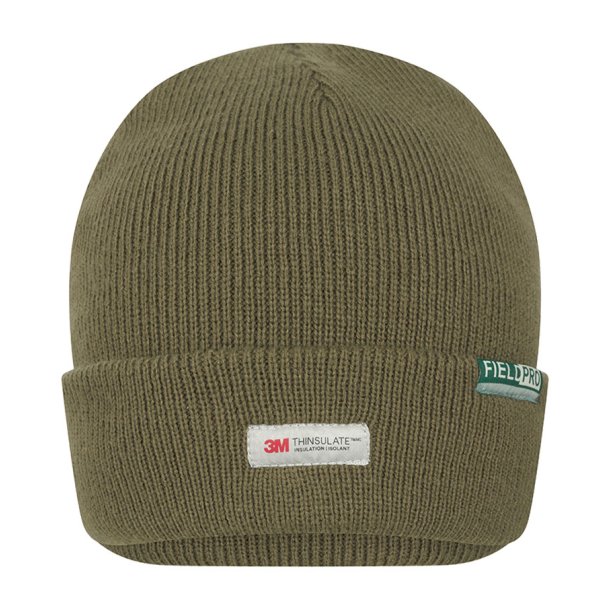 Beanie Knitted Thinsulate Waterproof  Olive