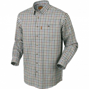 Milford Skjorte Burgundy check