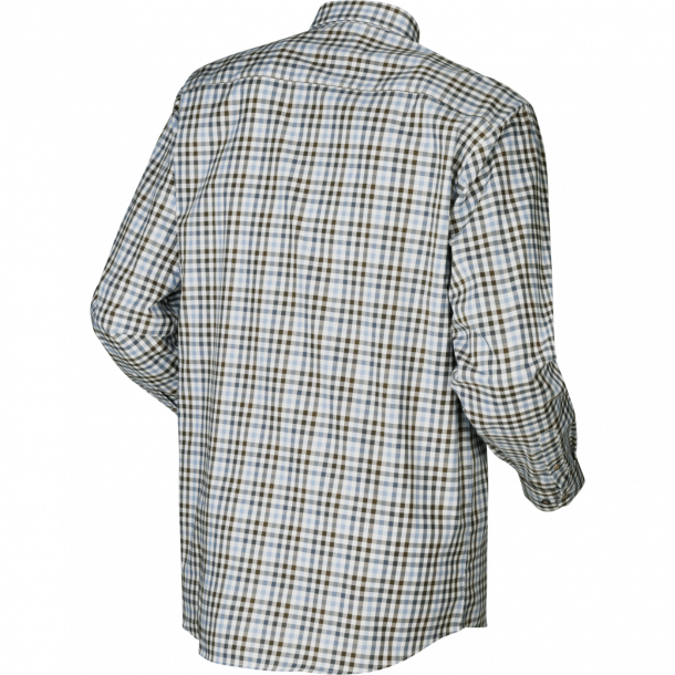 Milford Skjorte Burgundy check