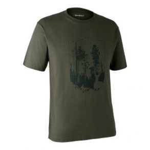 Deerhunter T-shirt m. Skjold Logo