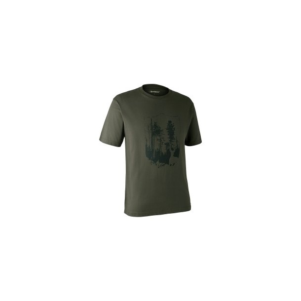 Deerhunter T-shirt m. Skjold Logo