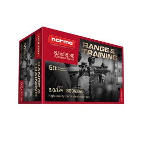 Norma 6,5x55 Range & Training 124 gr