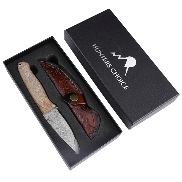 Hunters Choice Falco Damaskeret Jagtkniv