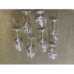 Hndgraverede glas med dyremotiv - vlg strrelse
