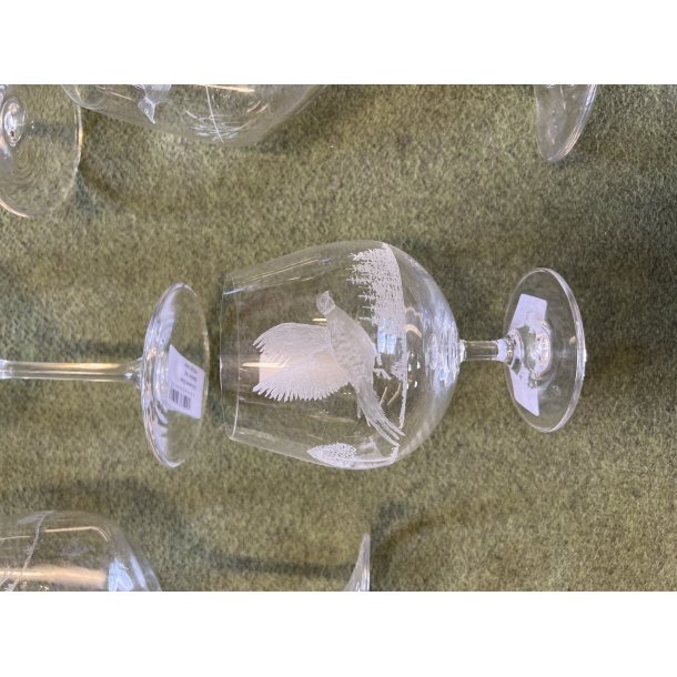 Hndgraverede glas med dyremotiv - vlg strrelse