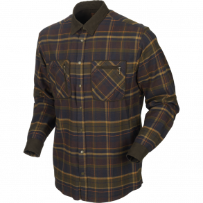 Pajala Skjorte Mellow Brown check