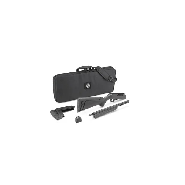 10/22 Takedown, satin black fluted barrel, black synthetic stock