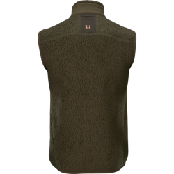 Hrkila Polar fleece vest willow green