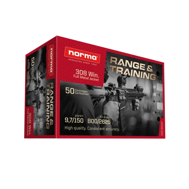 Norma .308 Win Range &amp; Training 150 gr