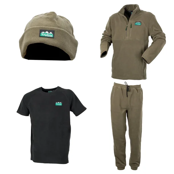 TILBUD; Ridgeline fleece st, 4 stk. lkker fleece i sken 