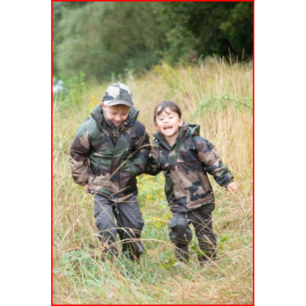 Brnekasket i camo, one size